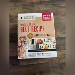 The Honest Kitchen Whole Grain Beef Recipe - Brown Packaging